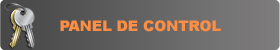 Panel de control para la gesti&oacute;n de contenidos de su web