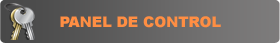 Panel de control para la gesti&oacute;n de contenidos de su web