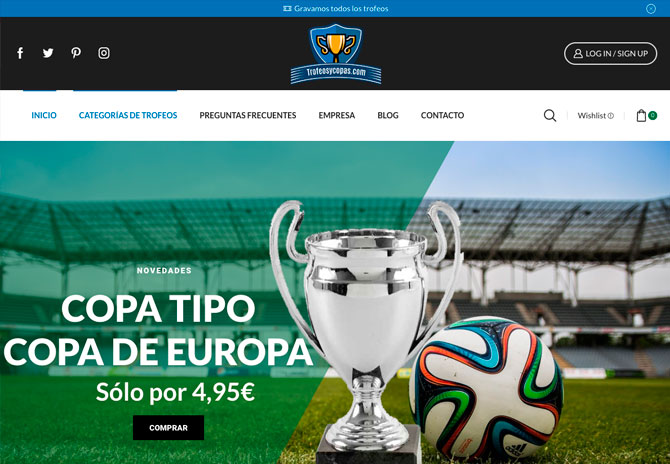 Tienda online Reus Tarragona - - Trofeosycopas