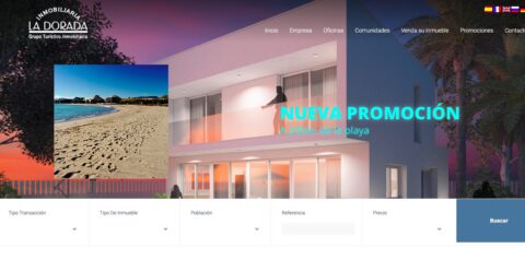 diseño web reus tarragona inmobiliarialadorada