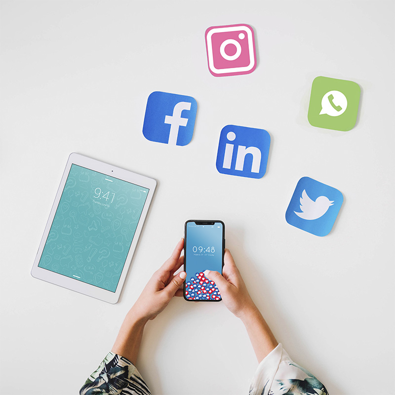 Campañas en redes sociales